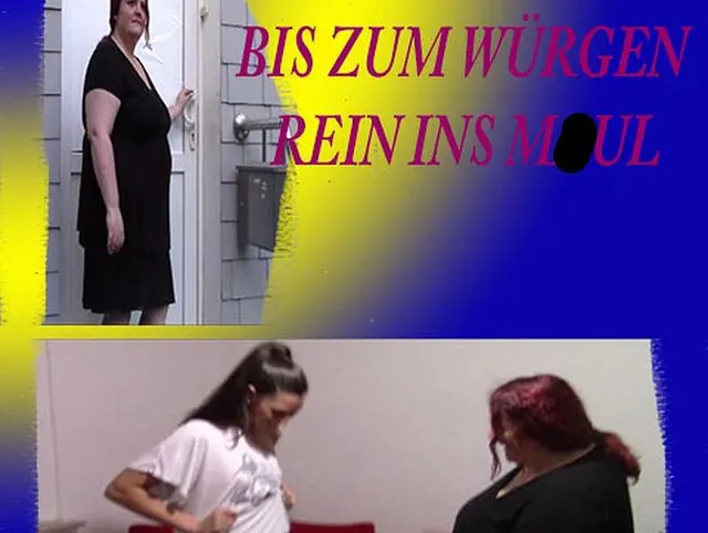 Bis zum Würgen rein ins Maul
