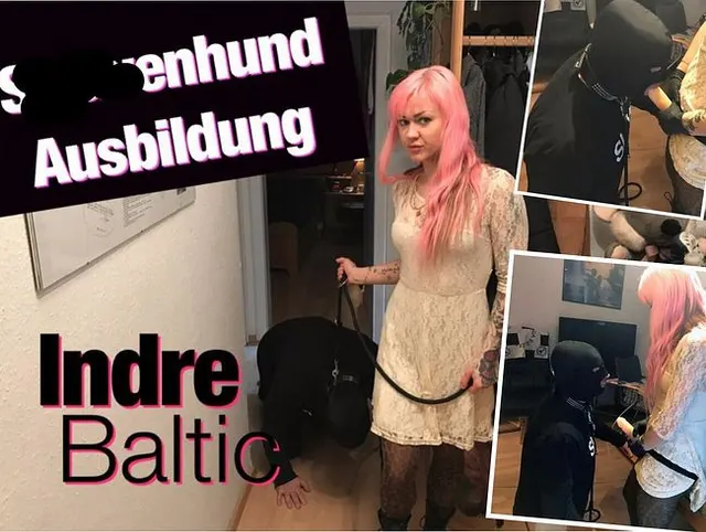 Sklavenhund Ausbildung 1 (Strapon,