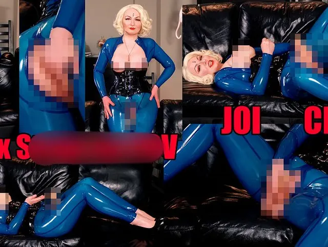 Latex Strap-on POV - JOI CEI MILF