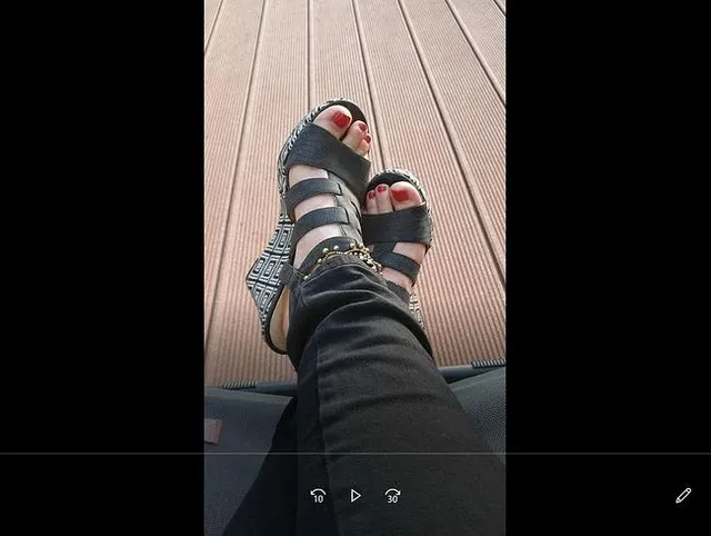 Userwunsch;-) Ein bisschen mit meinen Sommerschuhen gespielt;-)