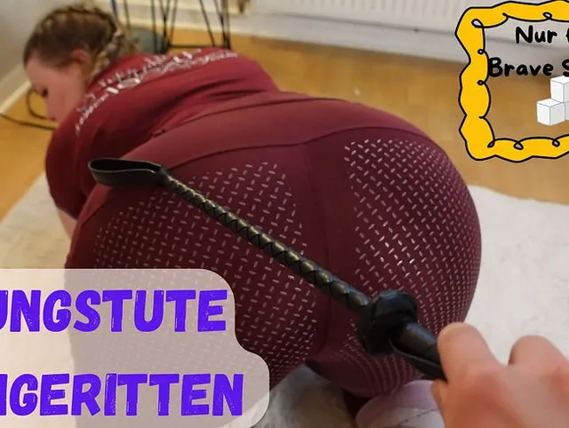 EINGERITTEN! Reitlehrer macht mich zur willigen FICKSTUTE!