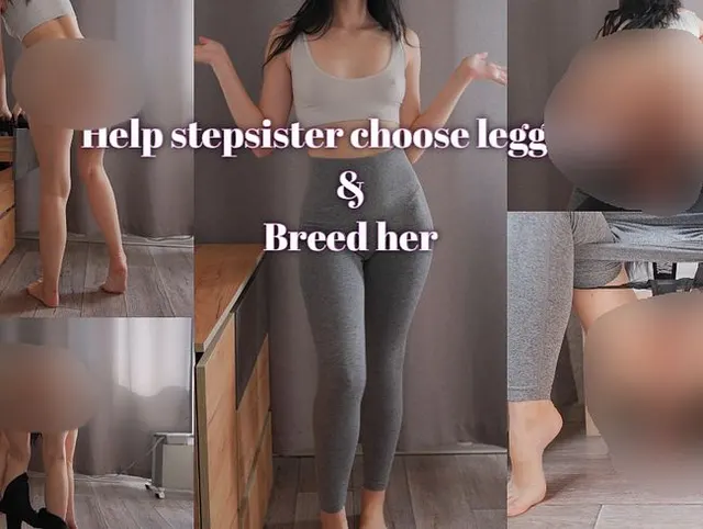 Züchte die Freundin der Stiefschwester, nachdem du ihr bei der Auswahl der Leggings geholfen hast