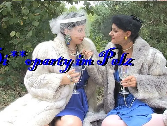 Dildoparty im Pelz