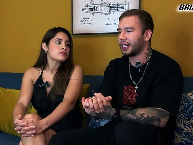 Vollbusige Argentinierin gibt ein heißes Interview im Brian Evansx-Podcast