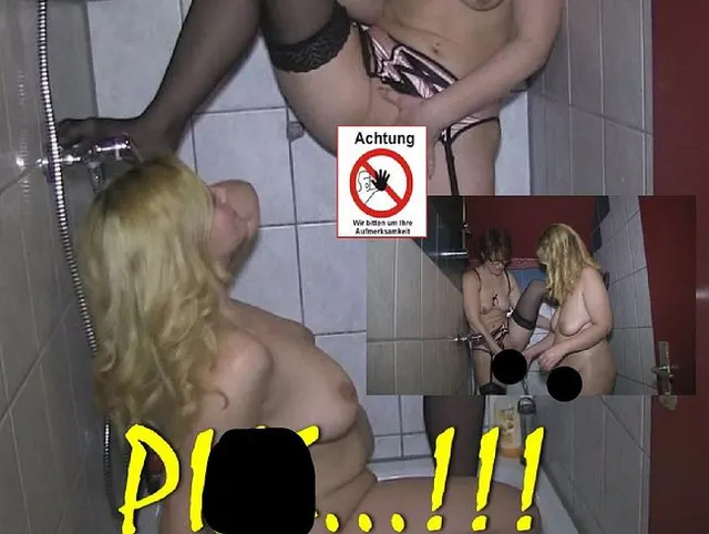 Piss Spiele zweier Schlampen