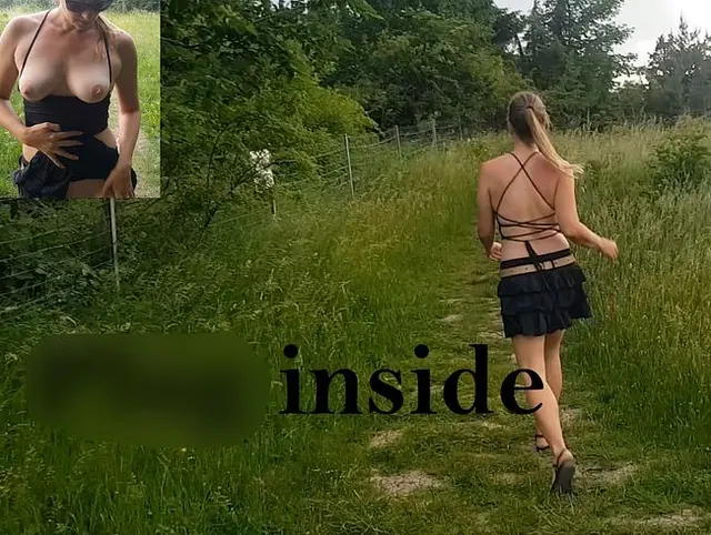 Outdoor unterwegs mit Plug im A*, suche ne Stelle zum fingern