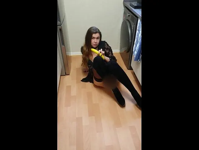 Banane für die Muschi