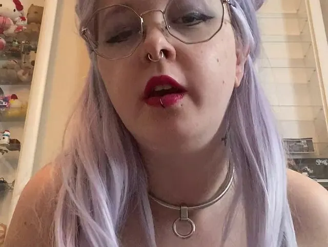 Goth blowjob