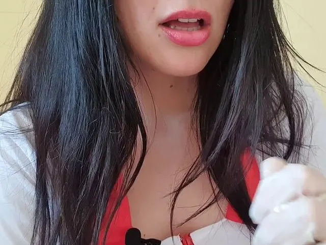 Die versaute ASMR-Krankenschwester schaut nach dir und deinem Genital