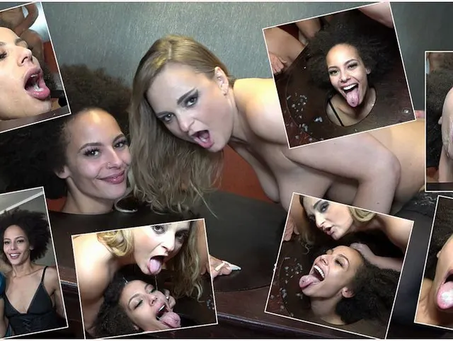 Extremer geht es kaum Lia Amalia und Lina Mila im Sperma Land