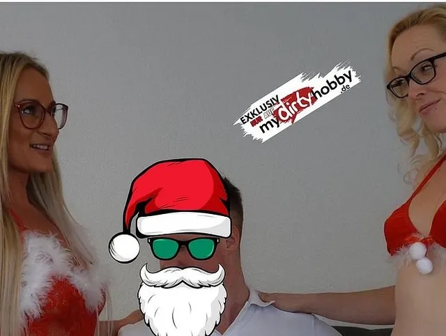 Sperma Bescherung - XXX-mas Bitches erfüllen seinen WUNSCHZETTEL