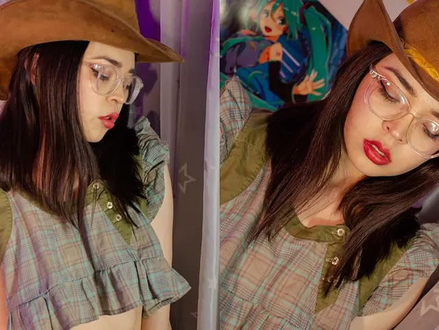 Dirty-Talk über ein versautes Cowgirl (ohne Ton)