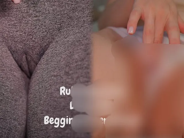 Cameltoe-Fetisch / Yogahosen und Höschen reiben, JOI