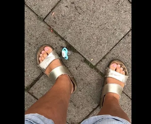 Auf Nuckel rumtrampeln