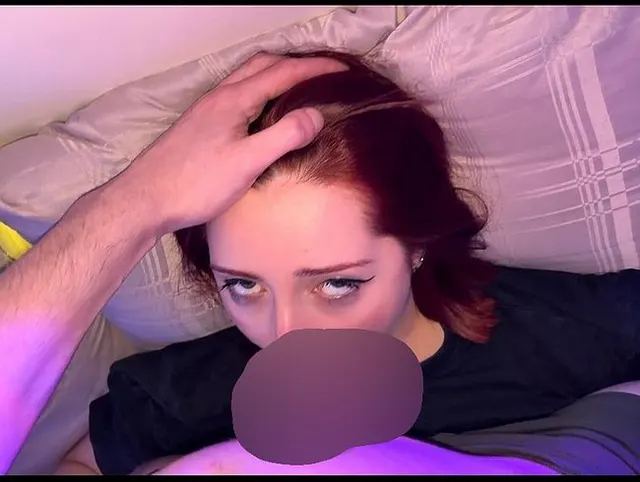 sabbernder Blowjob mit Gesichtsspritzer