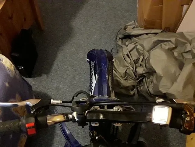 ein dicken gehabt wegen meinem Moped rumgezickt hatte