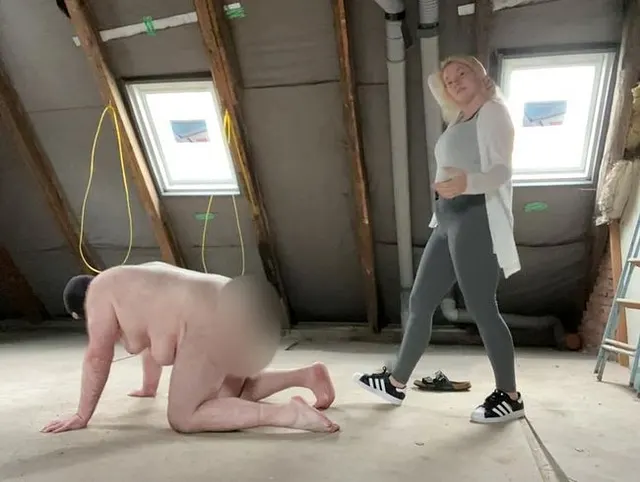 Ballbusting in Lieblingssneaker