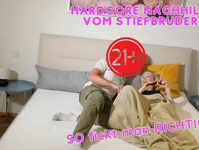 HARDCORE Nachhilfe vom Stiefbruder! So fickt man RICHTIG!