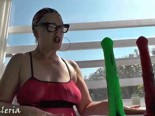 Meine farbigen Dildos