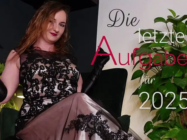 Deine letzte Aufgabe für 2025