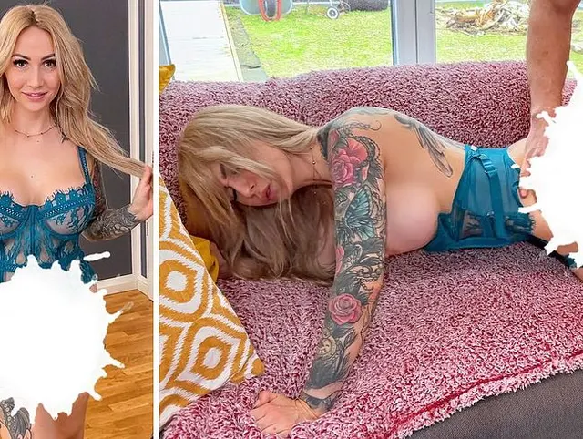 Monster Cumshot von Nachbar- dabei spritzte er mir fast das Auge raus!