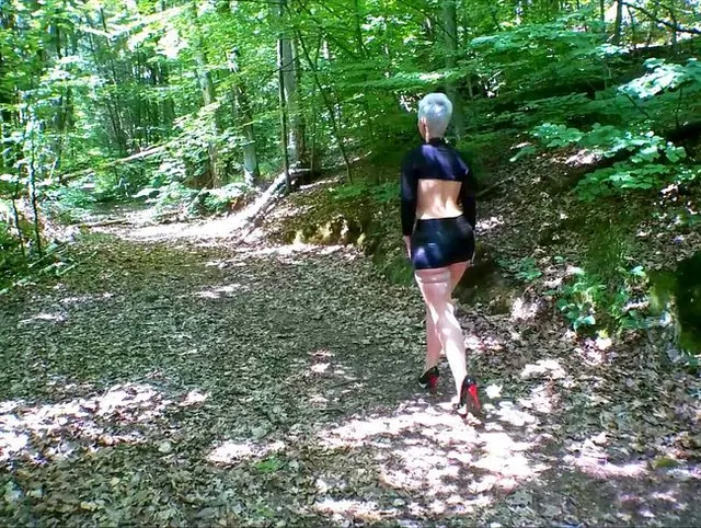 Sexy Outdoor Walking