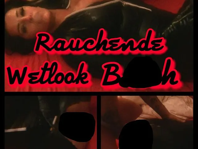 Rauchende Wetlook Bitch gefickt