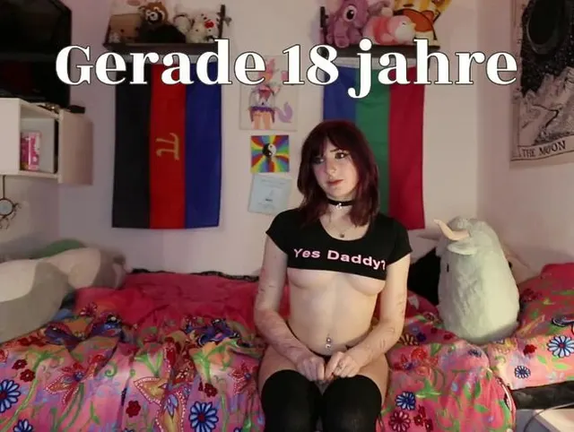 18 Jährige bekommt ihre ersten AO Fick vor der Kamera