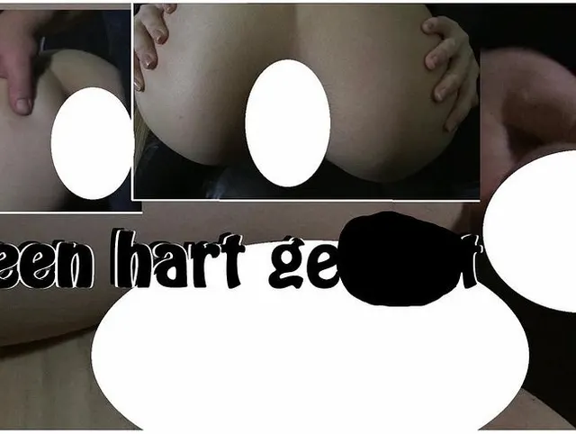 Teen hart gefickt