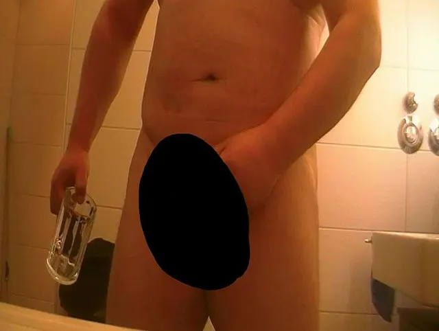 Am Morgen im Bad