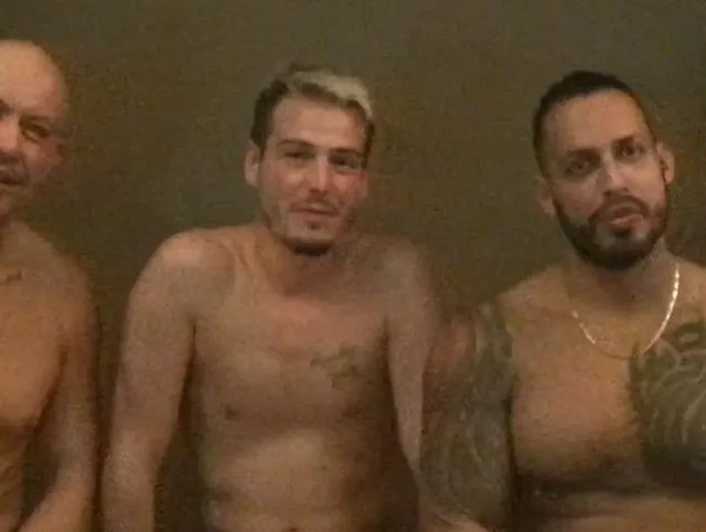 ORGIA with my friends pornstars BAREBACK only