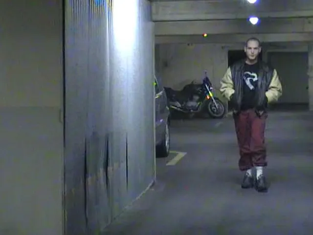 fucked by scallyboy in sneakers domination in a public parking