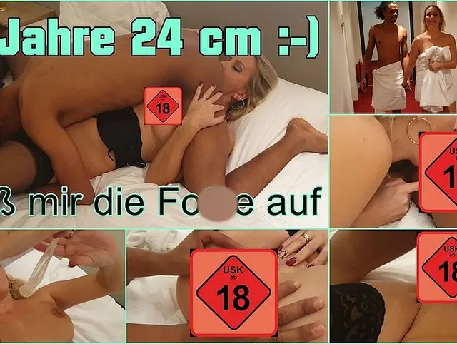 Junger schwarzer Riesenschwanz fickt mich geil durch