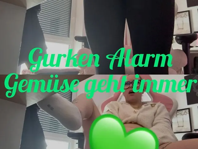 Gurken Alarm - Gemüse geht immer !!!!