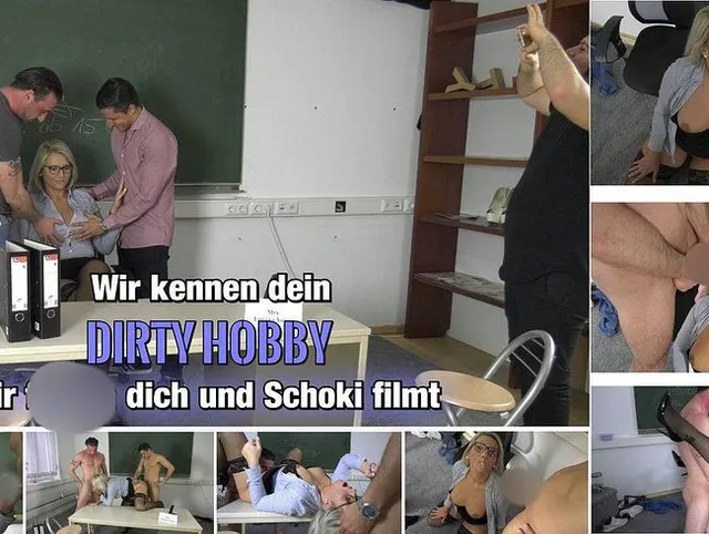 Wir kennen dein Dirty Hobby. Wir ficken und Schoki filmt