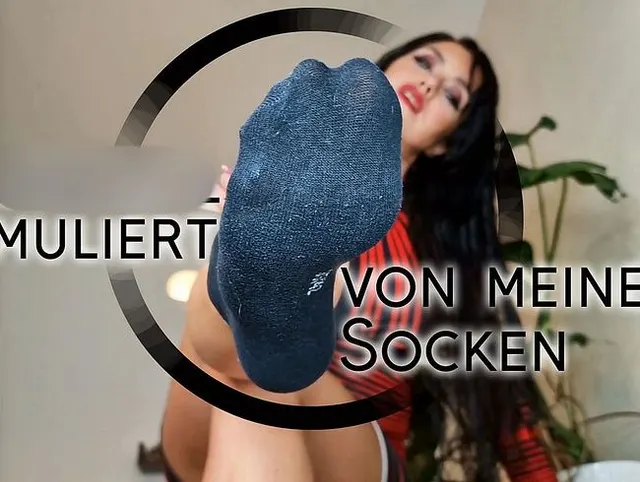 Sexuell stimuliert von meinen Socken