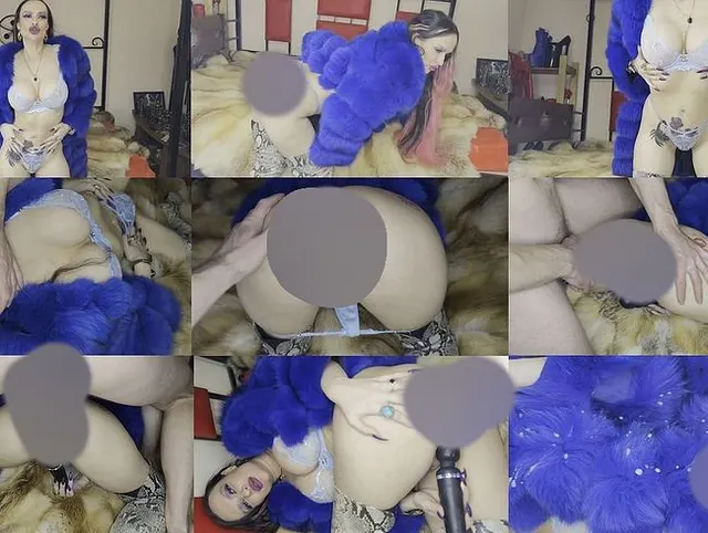 Fellfetisch-Sex, Analverkehr, Arsch-zu-Vagina-Sex, Deep Throat, Sperma auf Fell