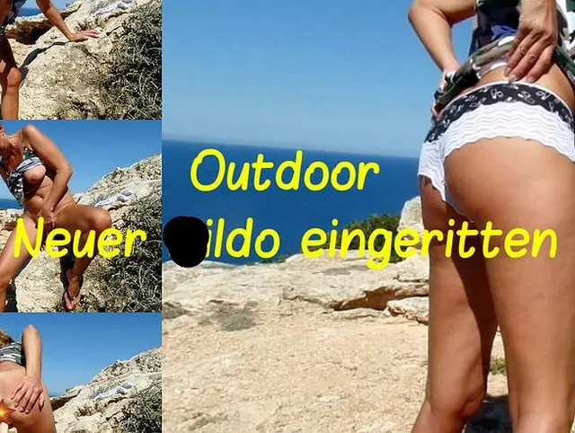 Neuer Dildo eingeritten
