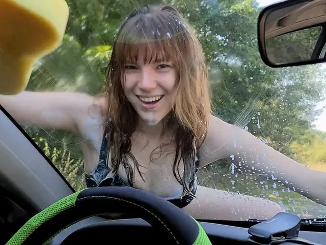 Dirty CARWASH Sex mit "Zuschauern" !!!