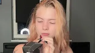 Lina testet neuen stab vibrator im Doggy Style ?..