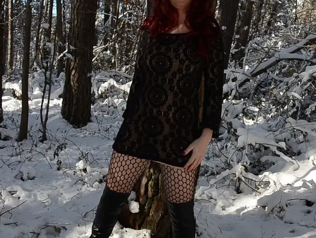 Schnee, Wald, Dildo, Spass!!!