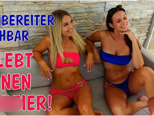 SPERMAKUSS! Fickbereiter Nachbar erlebt seinen 1.DREIER!