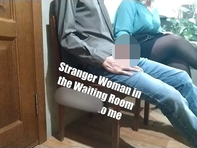 Fremde Frau im Wartezimmer Handjob für mich