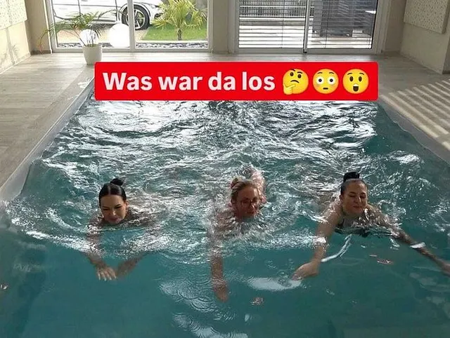 WAS WAR DA LOS?????Ostersonntag Pool-Schlampen!!!!!