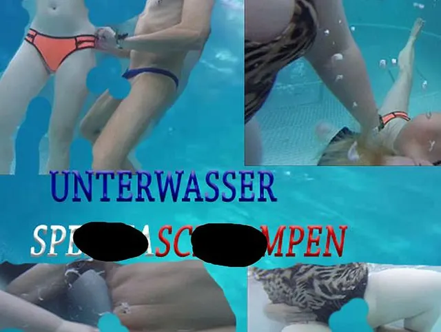 Unterwasser Spermaschlampen