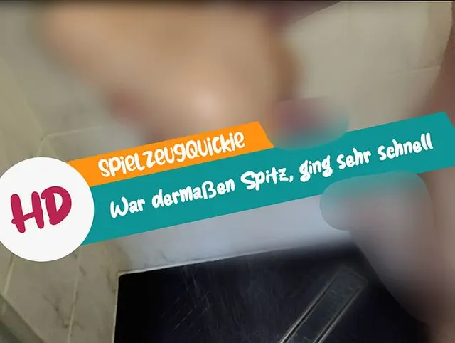 SpielzeugQuickie unter der Dusche