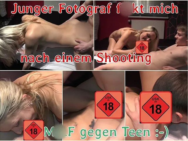 Junger Fotograf besorgt es mir