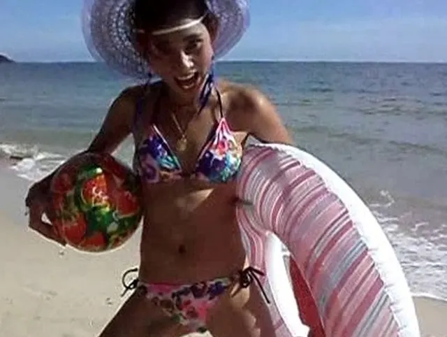 On the beach