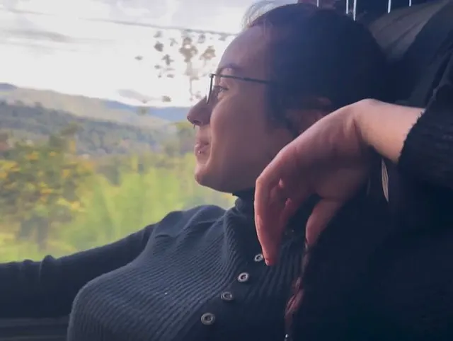 Geilheit während einer Busfahrt im öffentlichen Nahverkehr
