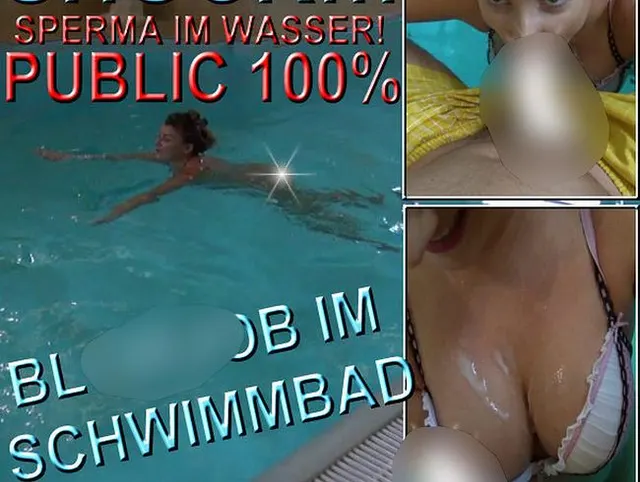 SHOCK BLOWJOB IM SCHWIMMBAD